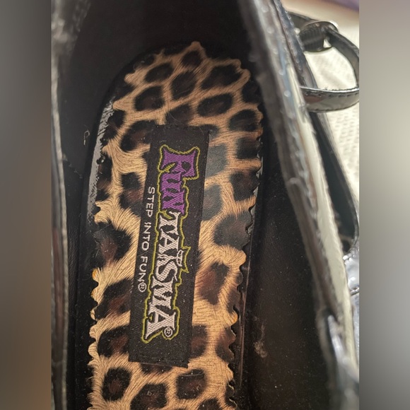 Black vintage / retro style heels - Picture 2 of 7